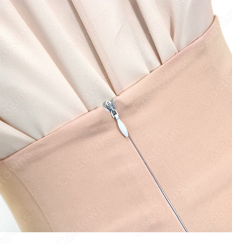 IU(アイユー)コスプレ衣装 スカート シャツ(長袖 / ランタン・スリーブ / Vネック)『ホテルデルーナ(호텔 델루나、Hotel Del Luna)』 コスチューム 変装-14