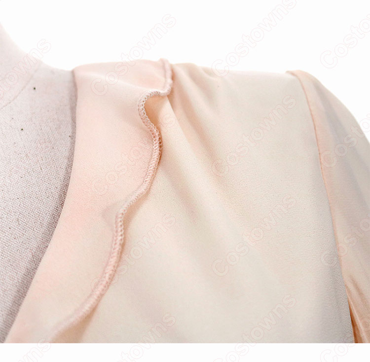 IU(アイユー)コスプレ衣装 スカート シャツ(長袖 / ランタン・スリーブ / Vネック)『ホテルデルーナ(호텔 델루나、Hotel Del Luna)』 コスチューム 変装-5