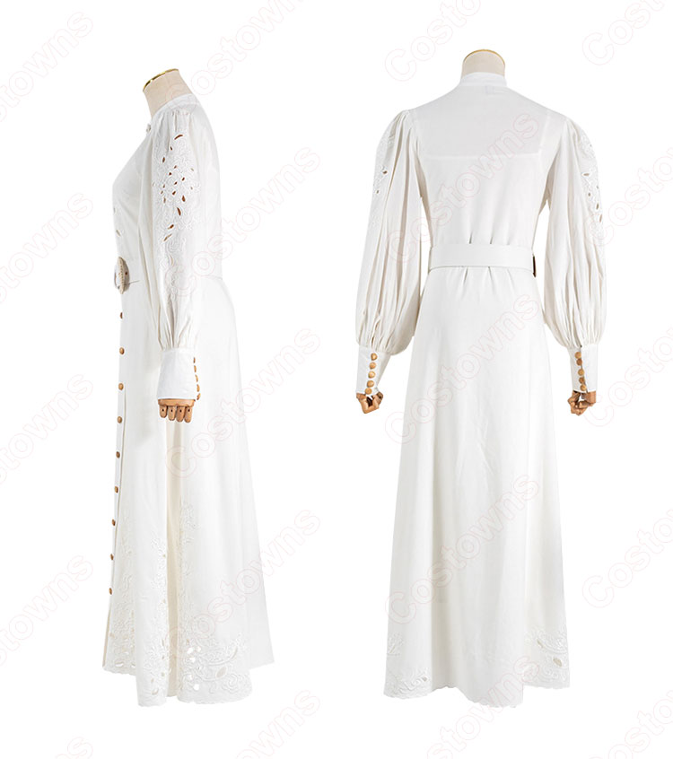 『サイコだけど大丈夫』（It’s Okay to Not Be Okay.） コ・ムニョン（ソ・イェジ / 서예지 ） コスプレ衣装 ワンピース パフ・スリーブ 長袖-4