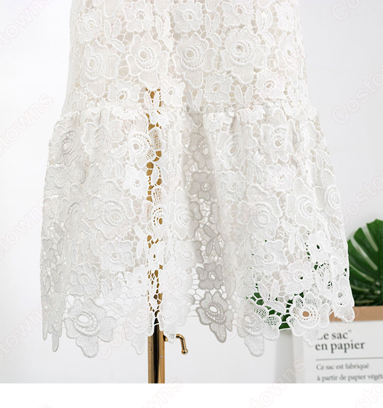 『サイコだけど大丈夫』（It’s Okay to Not Be Okay.） 衣装 コ・ムニョン（ソ・イェジ / 서예지 ）風 透け感が 可愛い ドレス-9