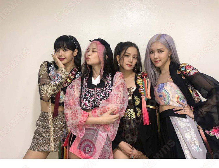 BLACKPINK(ブラックピンク)ロゼ風 衣装 アイドル制服 - Costowns BLACKPINK(ブラックピンク)ロゼ風 衣装 アイドル制服 - Costowns