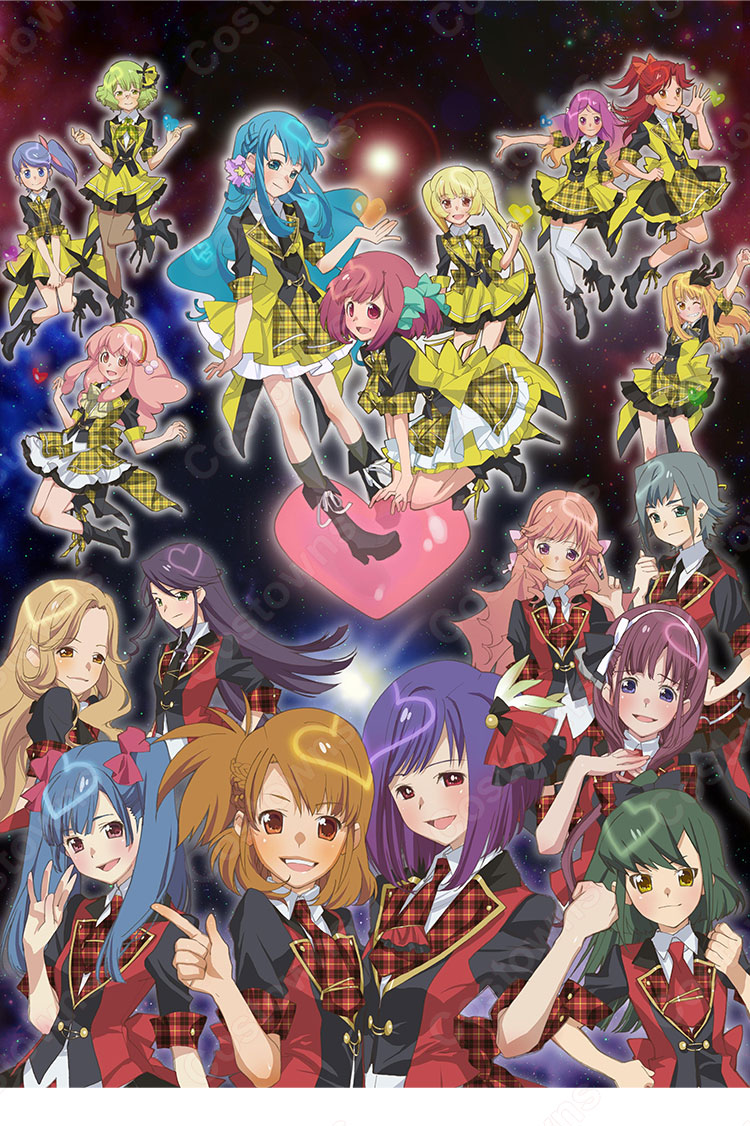 テレビアニメ「AKB0048」板野友美(いたの ともみ) / ともちん コスプレ衣装 11代目 仮装・変装衣装-1