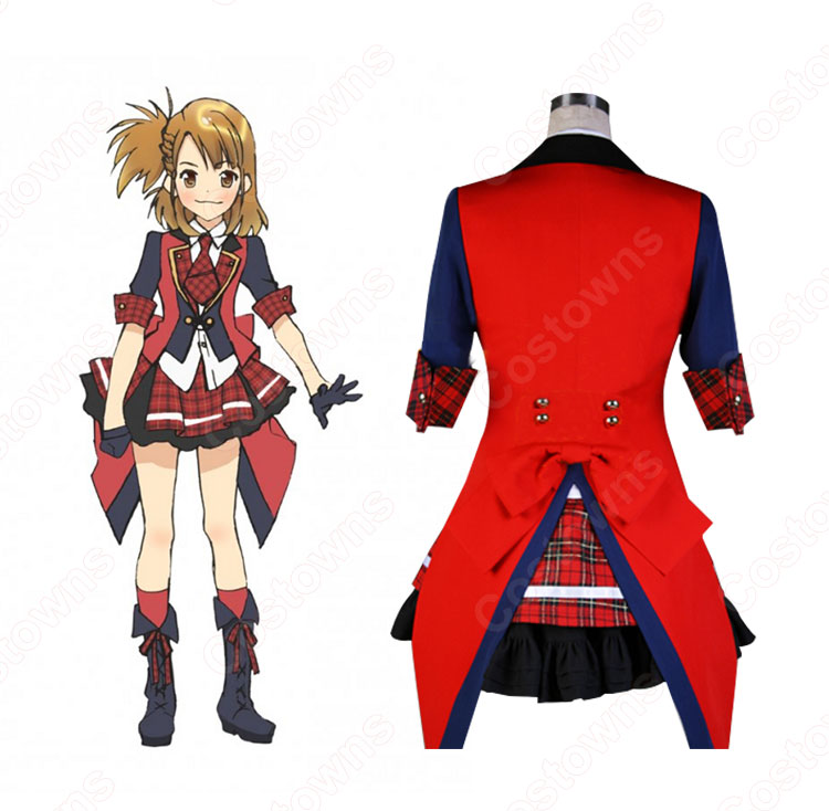 テレビアニメ「AKB0048」大島優子(おおしま ゆうこ) / ゆうこ(優子)コスプレ衣装 9代目 仮装・変装衣装-3