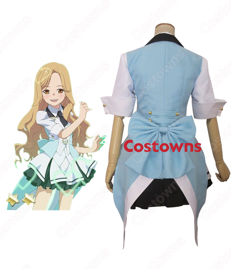 アニメ AKB0048 11代目 板野友美(いたの ともみ) コスプレ衣装 襲名メンバー 人気 アニメ キャラ コスプレ制服-2