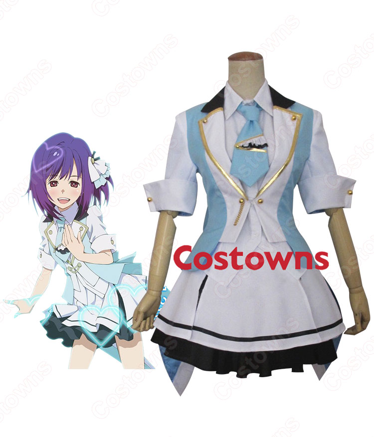 アニメ 『AKB0048』 13代目 前田敦子(まえだ あつこ) コスプレ衣装 AKB48 襲名メンバー 女性 コスプレ 人気 コス服-1