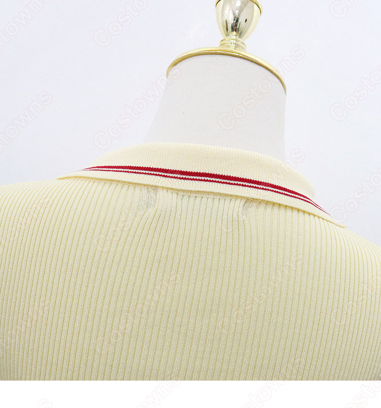 キム・ヒョナ（金泫雅、김현아、Kim Hyun Ah ）風 ニット クロップ・トップ イエロー/半袖 Wonder Girls（ワンダーガールズ） 衣装-13