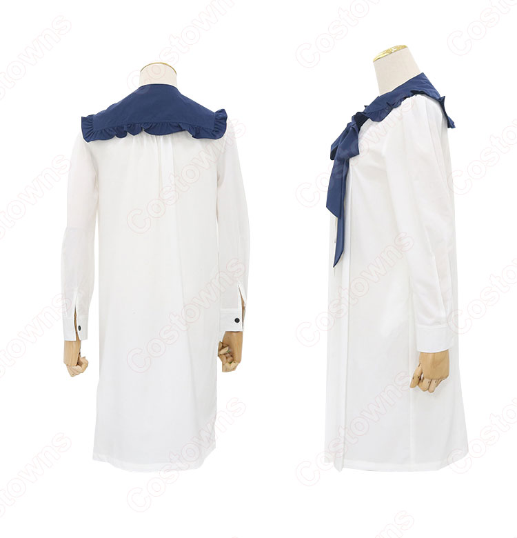 IU(アイユー)風 ルーズワンピース 長袖 可愛い蝶リボン アイドル 衣装-2