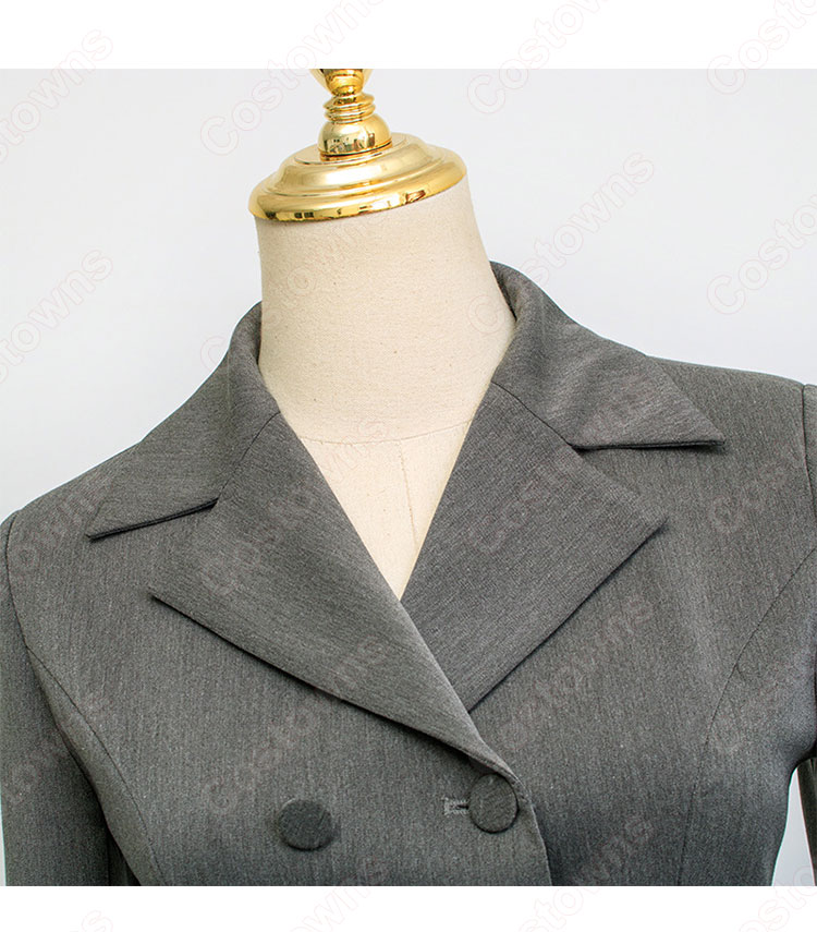 IU(アイユー)風 衣装 ホテルデルーナ(호텔 델루나、Hotel Del Luna)』 チャン・マンウォル コスプレ衣装 上下セット トップス(長袖) ミディスカート-5