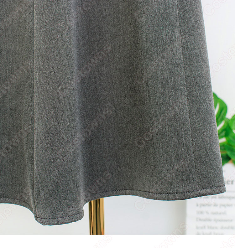 IU(アイユー)風 衣装 ホテルデルーナ(호텔 델루나、Hotel Del Luna)』 チャン・マンウォル コスプレ衣装 上下セット トップス(長袖) ミディスカート-12