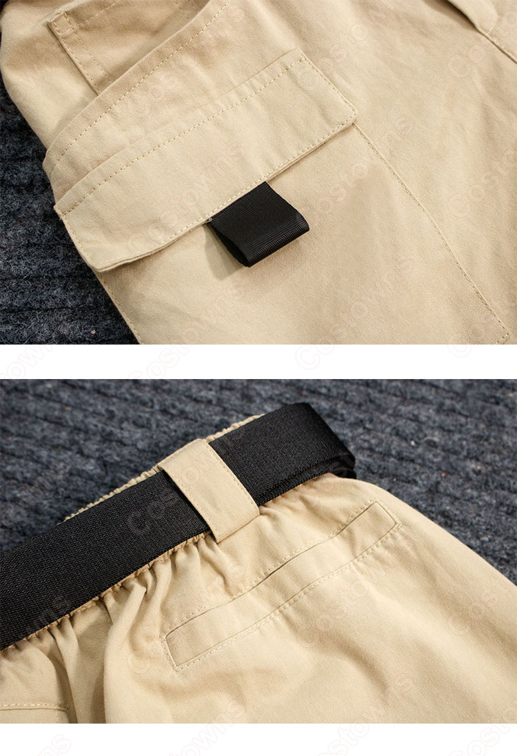 キム・ヒョナ(金泫雅、김현아、Kim Hyun Ah )風 ショートカーゴパンツ(カーキ) タンクトップ(黑) ベルト Wonder Girls(ワンダーガールズ) 衣装-13