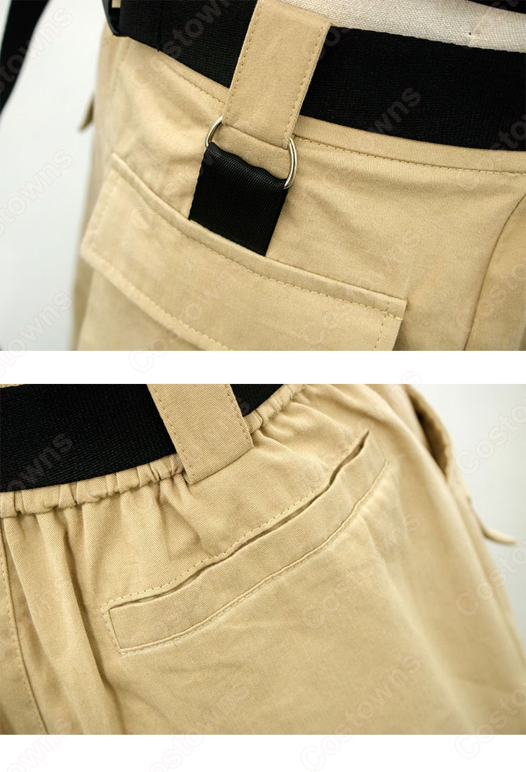 キム・ヒョナ(金泫雅、김현아、Kim Hyun Ah )風 ショートカーゴパンツ(カーキ) タンクトップ(黑) ベルト Wonder Girls(ワンダーガールズ) 衣装-8