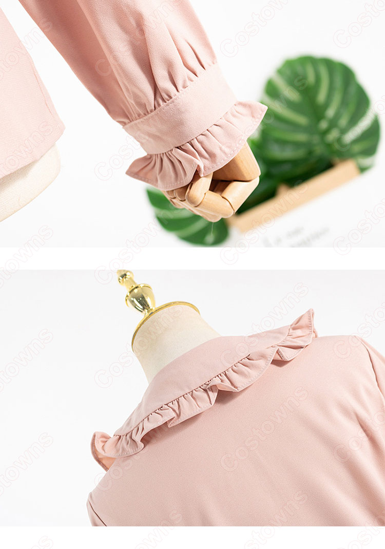 木之本桜(きのもと さくら)風 シャツ(蝶ネクタイ / 長袖) 『カードキャプターさくら』(CARDCAPTOR SAKURA) 仮装・変装・コスプレ衣装-6