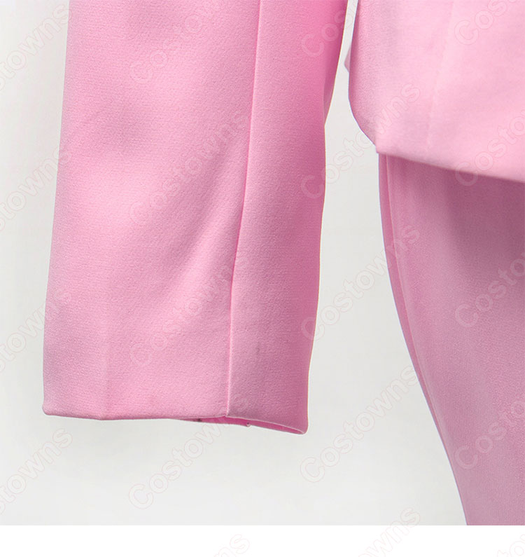 チャン・マンウォル(IU/アイユー)風 スーツ(いピンク / 長袖)ミディスカート 『ホテルデルーナ(호텔 델루나、Hotel Del Luna)』第5話 コスチューム 変装・仮装・コスプレ衣装-14