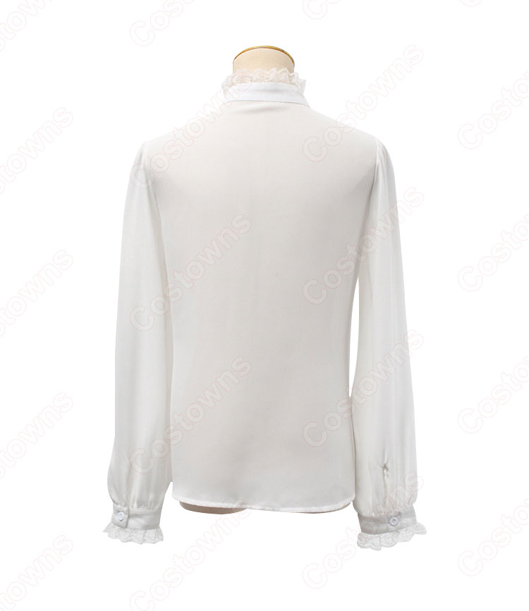 チャン・マンウォル(IU/アイユー)風 スーツ(いピンク / 長袖)ミディスカート 『ホテルデルーナ(호텔 델루나、Hotel Del Luna)』第5話 コスチューム 変装・仮装・コスプレ衣装-9