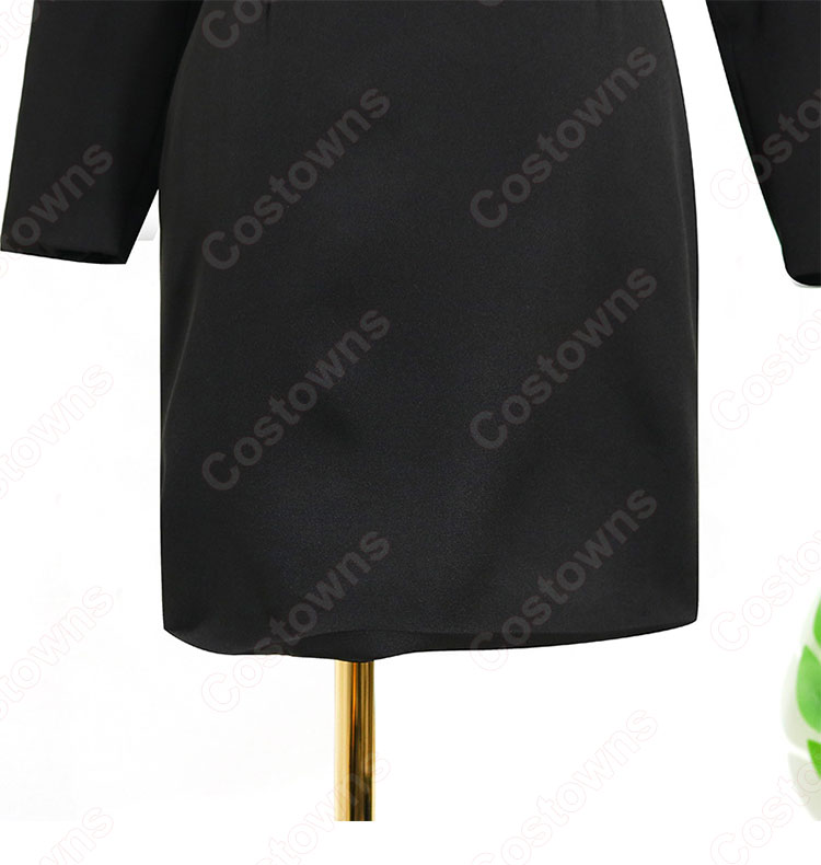 IU（アイユー）風 シースルー ブラウス（長袖/黑 ） 『ホテルデルーナ(호텔 델루나、Hotel Del Luna)』第4話 チャン・マンウォル コスチューム 変装・仮装・コスプレ衣装-13