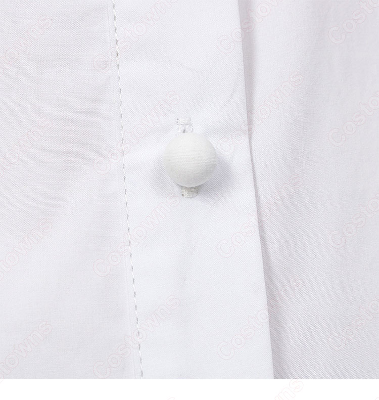 チャン・マンウォル(IU / アイユー)風 シャツ (ホワイト / 長袖)ハーフスカート 『ホテルデルーナ(호텔 델루나、Hotel Del Luna)』第12話 コスチューム 変装・仮装・コスプレ衣装-14