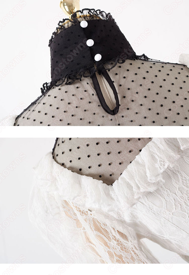 キム・ヒョナ(金泫雅、김현아、Kim Hyun Ah )風 レース ブラウス(7分袖) ハーフスカート(フリル) 2点セット Wonder Girls(ワンダーガールズ) 衣装-11