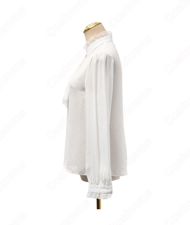 チャン・マンウォル(IU/アイユー)風 スーツ(いピンク / 長袖)ミディスカート 『ホテルデルーナ(호텔 델루나、Hotel Del Luna)』第5話 コスチューム 変装・仮装・コスプレ衣装-8