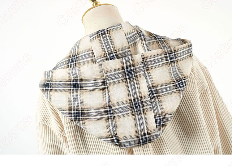 IU(アイユー)風 衣装 ギンガムチェック シャツ(長袖) ジャケット(長袖)-14