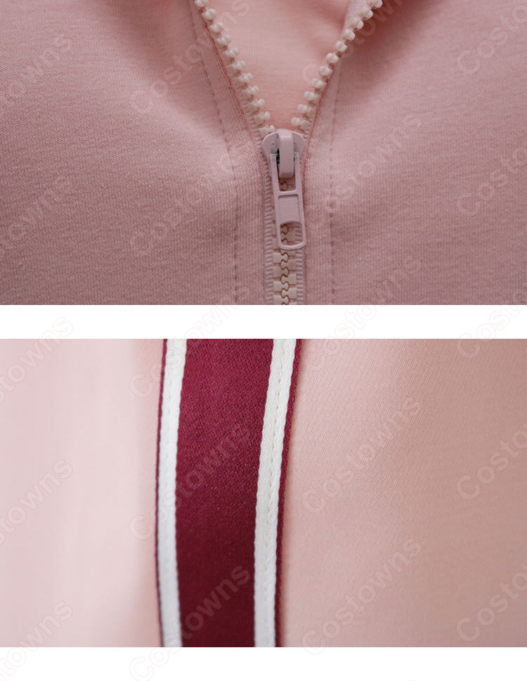 IU(アイユー)風 ピンク ハーフスカート タンクトップ(ノースリーブ)-10