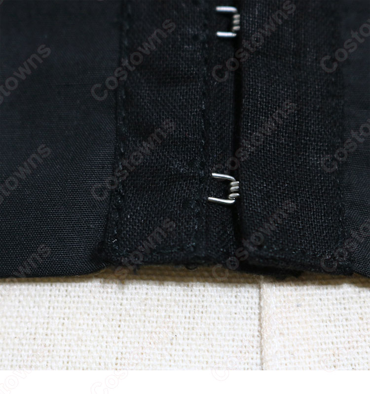 IU (アイユー)風 クロップ・トップ (黑 / ラウンド・ネック / 半袖)-10