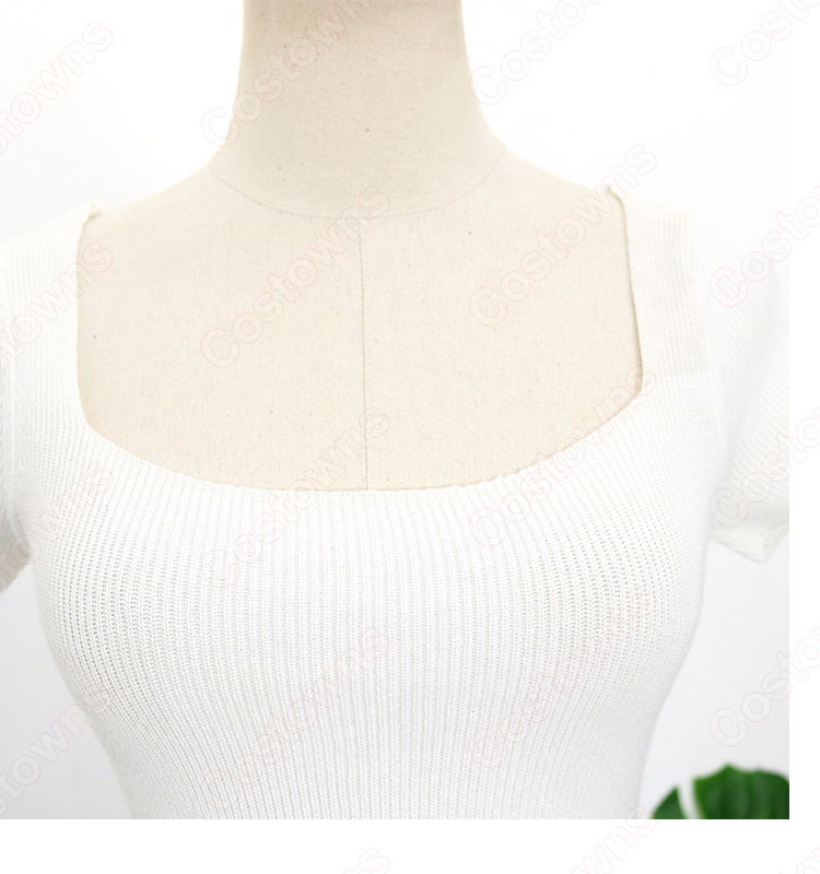 BLACKPINK(ブラック・ピンク) ロゼ(로제、 ROSÉ、ROSE)風 クロップ・トップ(半袖 / フラワープリント) フレアパンツ(イエロー)-9