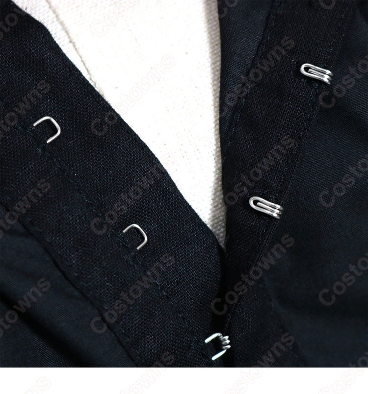 IU (アイユー)風 クロップ・トップ (黑 / ラウンド・ネック / 半袖)-11