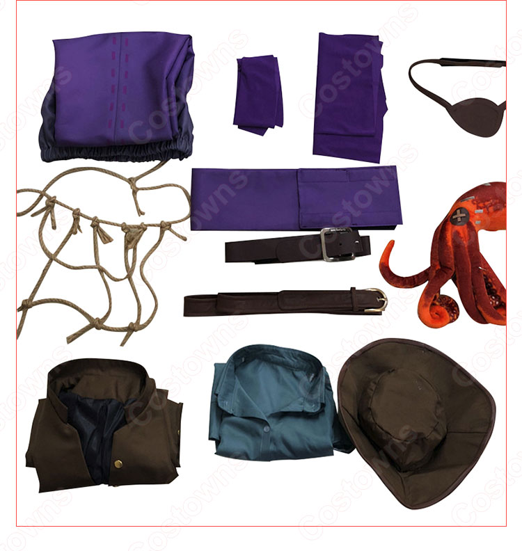 送料無料!! 庭師 エマ・ウッズ 海賊船大工 コスプレ衣装 アイデンティティV【IdentityV 第五人格】 cosplay 衣装-9