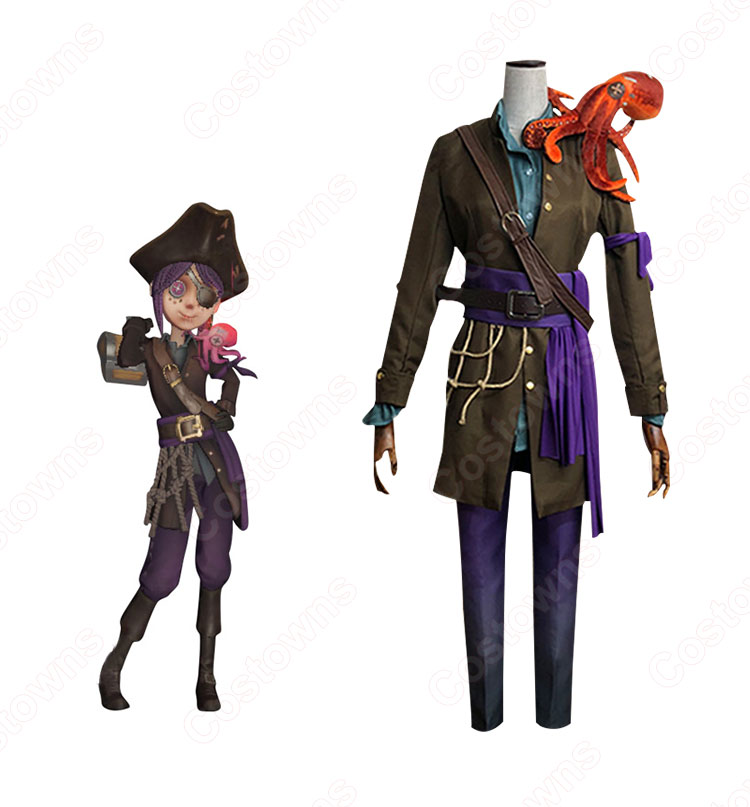 送料無料!! 庭師 エマ・ウッズ 海賊船大工 コスプレ衣装 アイデンティティV【IdentityV 第五人格】 cosplay 衣装-2