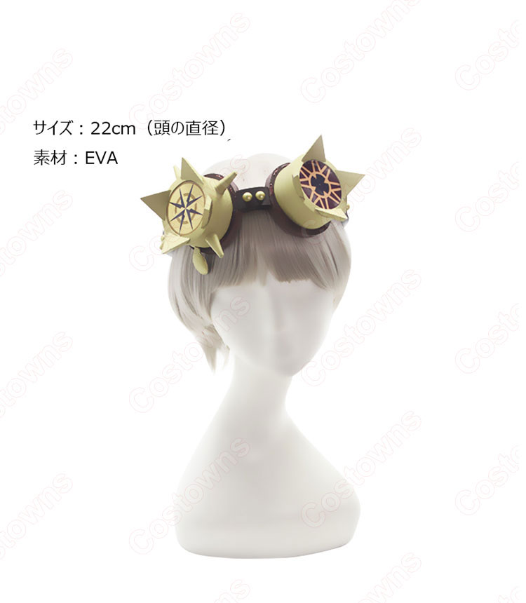 アイデンティティV ト 機械技師(トレイシー・レズニック) 赤ずきん 矢筒/リモコン/ゴーグル コスプレ道具 【IdentityV 第五人格】 COSPLAY 小物 PVC製-3