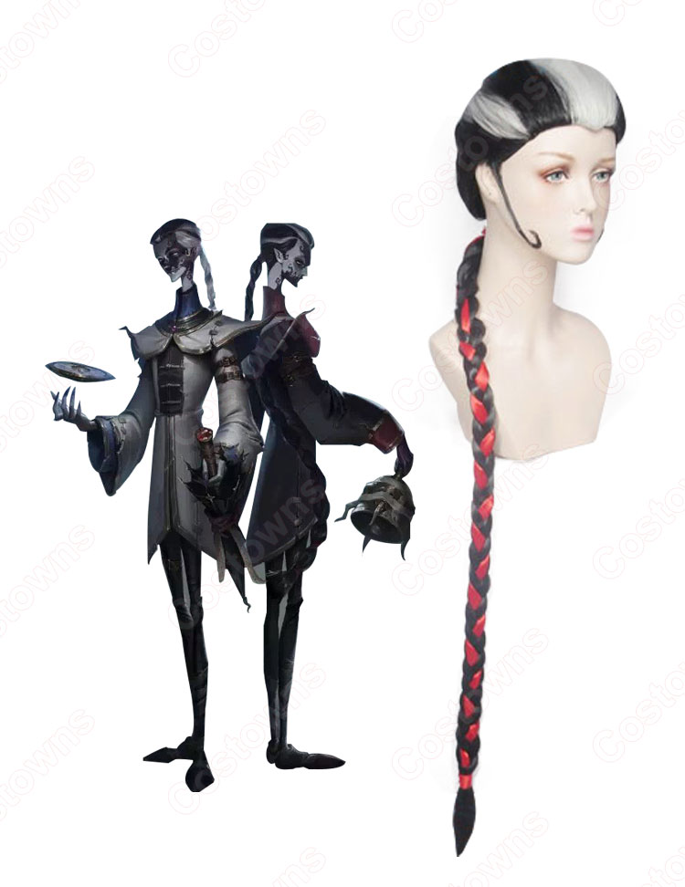 白黒無常 謝必安、范無咎 耐熱 ウィッグ IdentityV 第五人格