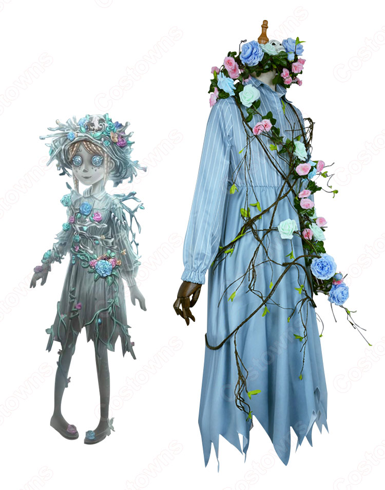 庭師 エマ・ウッズ 幽霊プリンセス コスプレ衣装 『IdentityV 第五人格/アイデンティティV』の登場人物の仮装 コスチューム-4