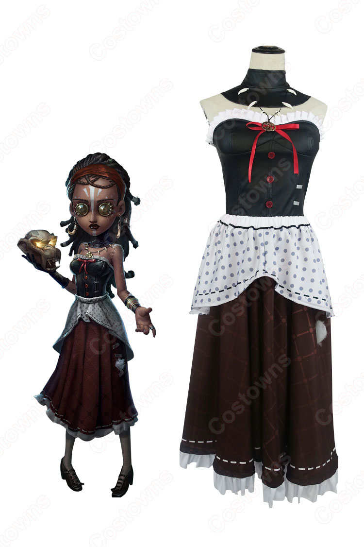 サバイバー 呪術師(パトリシア・ドーヴァル) コスプレ衣装 『IdentityV 第五人格 【アイデンティティV】』の登場人物の仮装 コスチューム-2