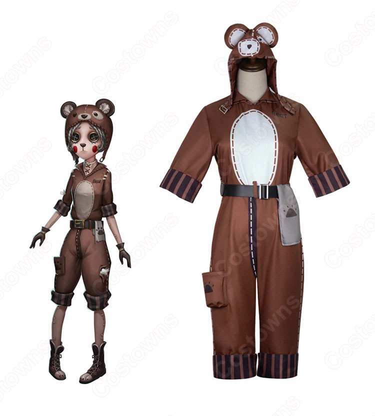 機械技師 トレイシー・レズニック 熊女 コスプレ衣装 IdentityV