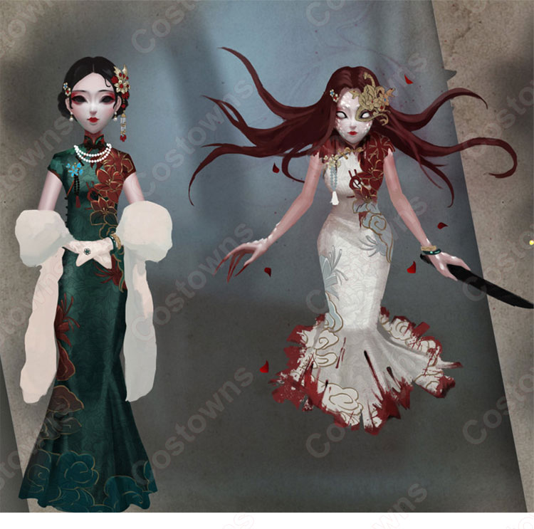 芸者 美智子 十三娘 般若相 コスプレ衣装 IdentityV 第五人格/アイデンティティV ハンター スキン cosplay 仮装 変装 -  Costowns