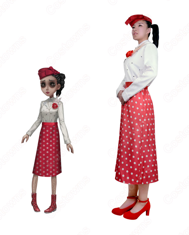 IdentityV 第五人格 空軍 マーサ・べハムフィール イベントの司会 コスプレ衣装【アイデンティティV 】サバイバー スキン cosplay 仮装 変装-3