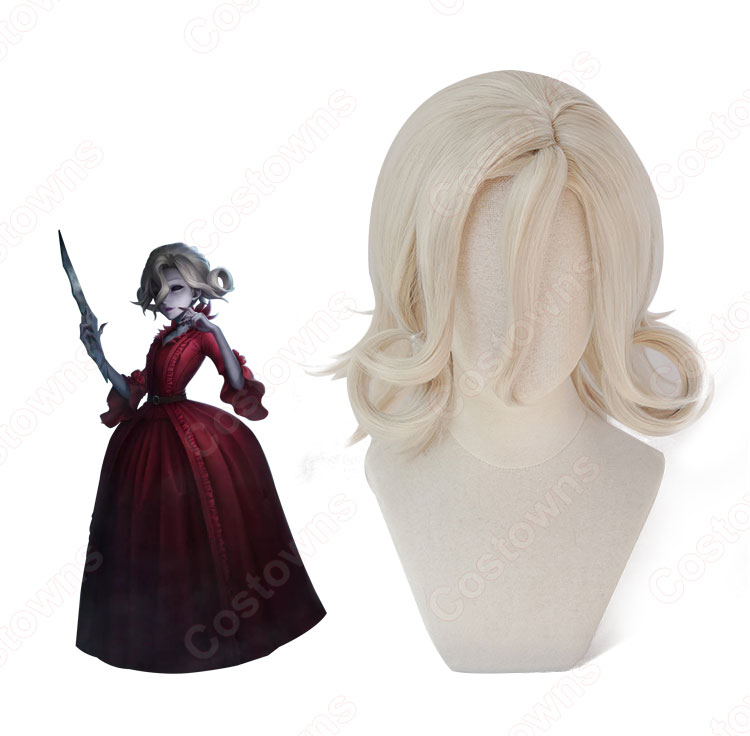 IdentityV 第五人格 血の女王(マリー) 耐熱 コスプレ ウィッグ 【アイデンティティV 】ハンター スキン コスプレ用 wig-2