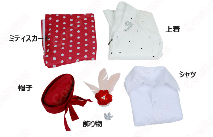 IdentityV 第五人格 空軍 マーサ・べハムフィール イベントの司会 コスプレ衣装【アイデンティティV 】サバイバー スキン cosplay 仮装 変装-6