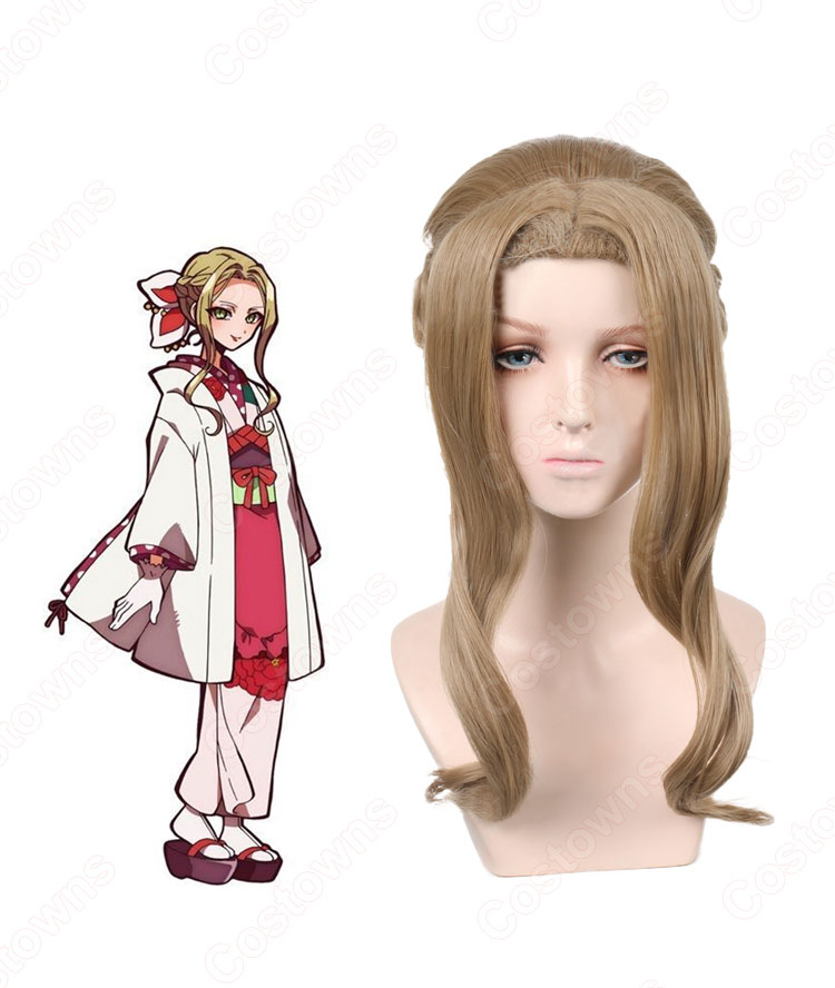 地縛少年花子くん ミサキ階段 ヤコ コスプレ ウィッグ-1