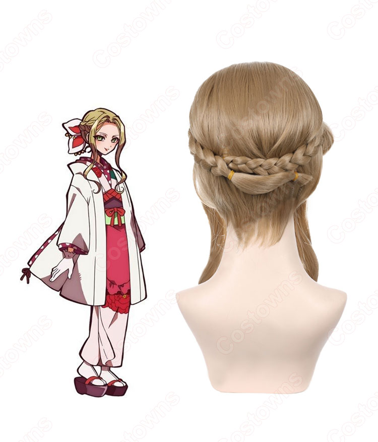 地縛少年花子くん ミサキ階段 ヤコ コスプレ ウィッグ-3