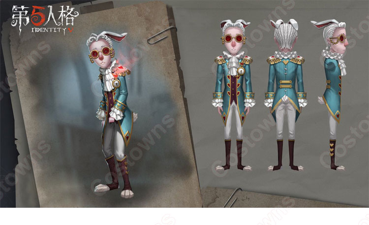 IdentityV 弁護士 フレディ・ライリー 白ウサギさん コスプレ