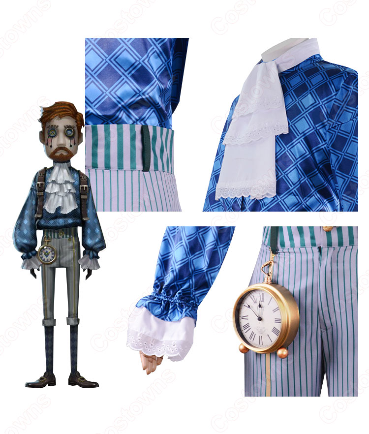 IdentityV 第五人格 冒険家(カート・フランク) アリス コスプレ衣装 【アイデンティティV 】サバイバー スキン cosplay 仮装 変装-5