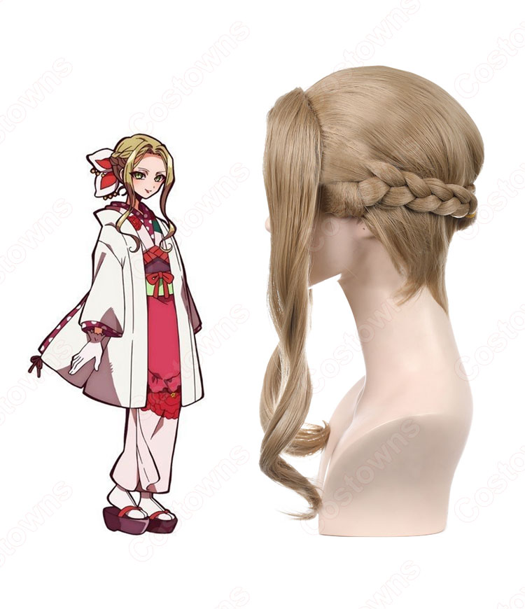 地縛少年花子くん ミサキ階段 ヤコ コスプレ ウィッグ-2