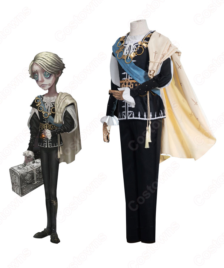 IdentityV 第五人格 納棺師(イソップ・カール) ハムレット コスプレ衣装 【アイデンティティV 】サバイバー スキン cosplay 仮装 変装-3
