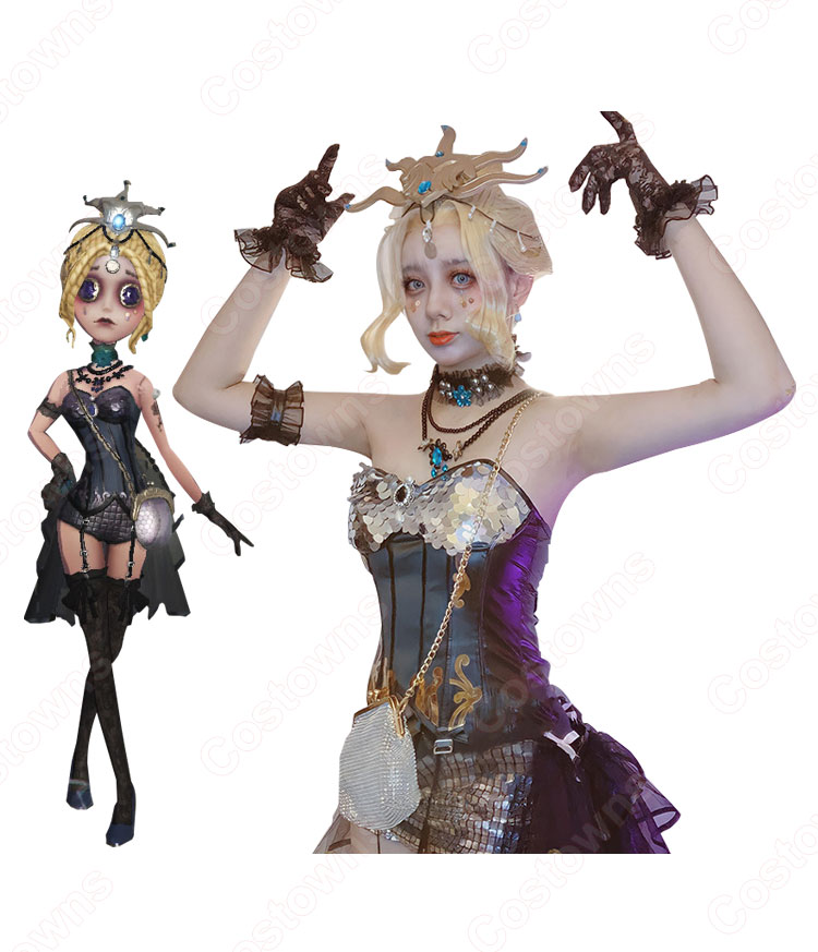 IdentityV 第五人格 踊り子(マルガレータ・ツェレ) 二周年イベント コスプレ衣装 【アイデンティティV 】サバイバー スキン cosplay 仮装 変装-4