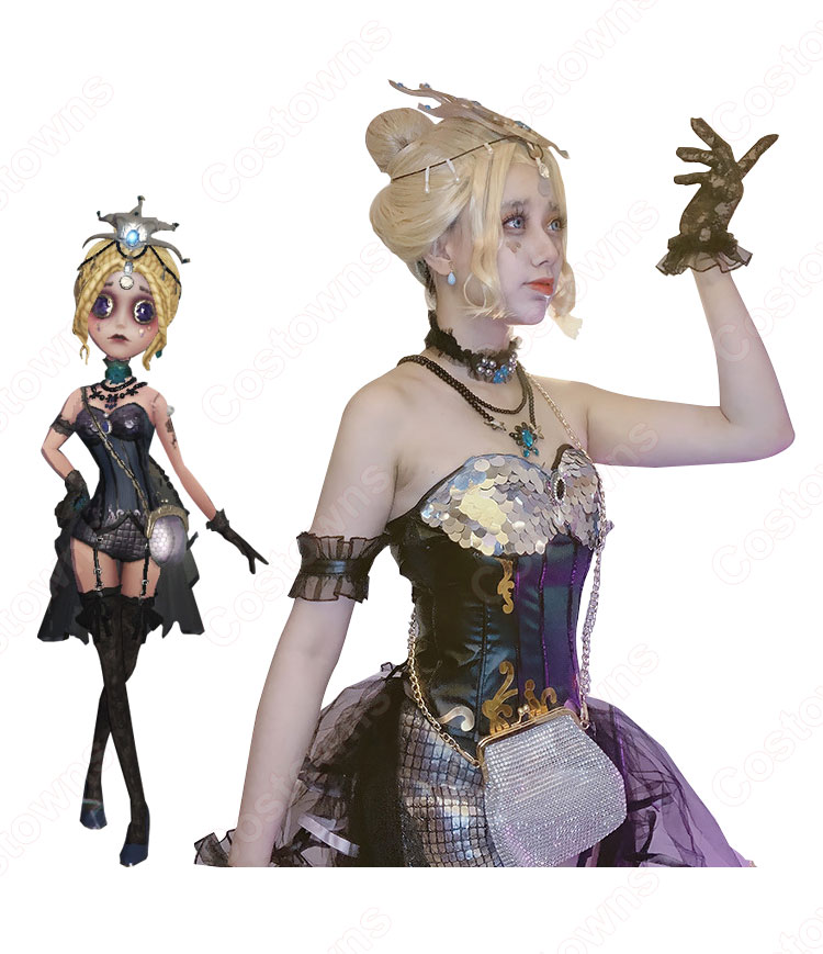 IdentityV 第五人格 踊り子(マルガレータ・ツェレ) 二周年イベント コスプレ衣装 【アイデンティティV 】サバイバー スキン cosplay 仮装 変装-3