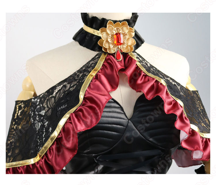 IdentityV 第五人格 医師(エミリー・ダイアー) 炎を浴びる緋花 コスプレ衣装 【アイデンティティV 】サバイバー スキン cosplay 仮装 変装-6