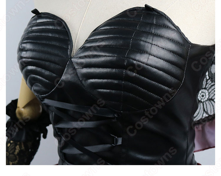 IdentityV 第五人格 医師(エミリー・ダイアー) 炎を浴びる緋花 コスプレ衣装 【アイデンティティV 】サバイバー スキン cosplay 仮装 変装-7