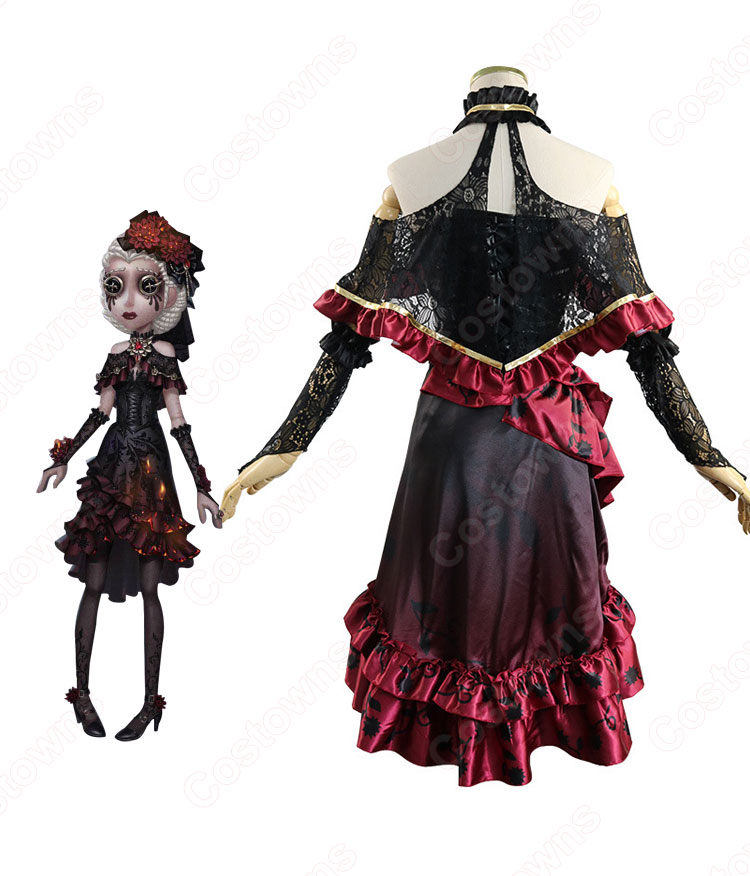 IdentityV 医師(エミリー・ダイアー) 炎を浴びる緋花 コスプレ