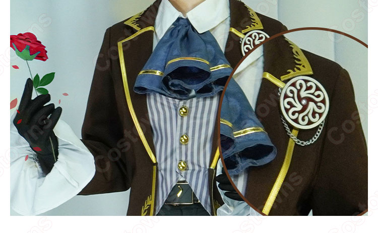 IdentityV 第五人格 写真家(ジョゼフ) 常設カフェ(BUTLER’S CAFE) 執事 コスプレ衣装 【アイデンティティV 】ハンター スキン cosplay 仮装 変装-8